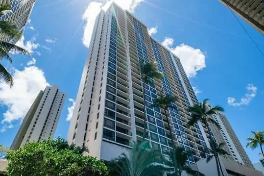 Bright Waikiki Condo With Ocean Views, King Bed, Full Kitchen & Free Parkkng Honolulu Appartamento